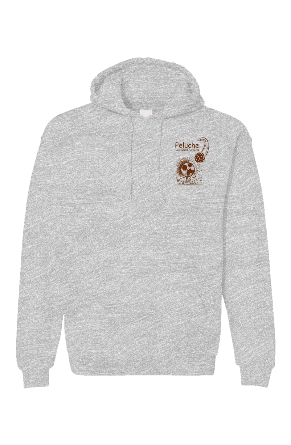 Unisex Gildan Hoodie ash brown