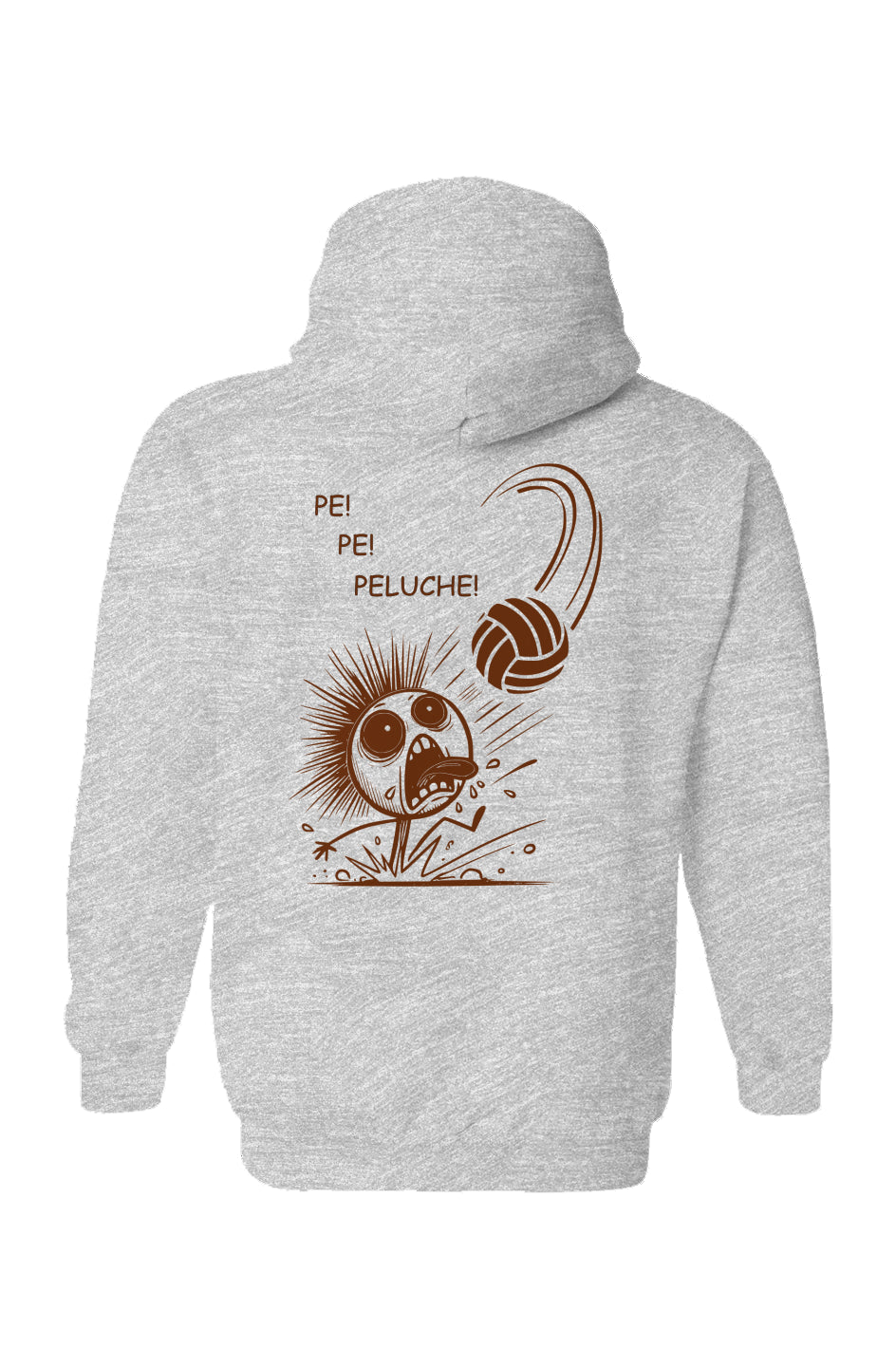 Unisex Gildan Hoodie ash brown