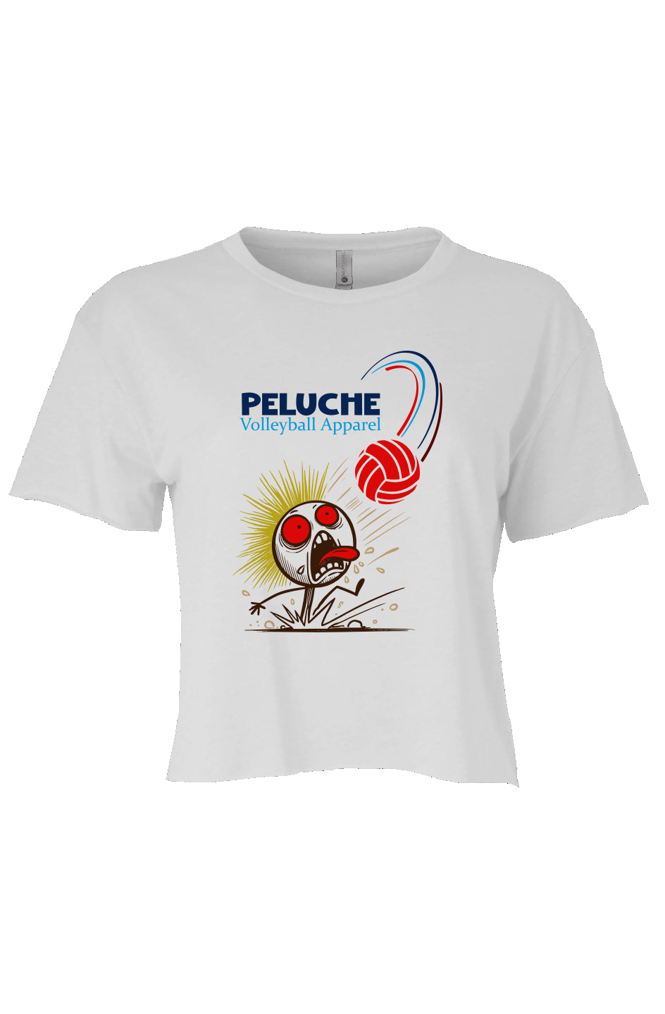 Festival Womens Cali Crop white with color logo