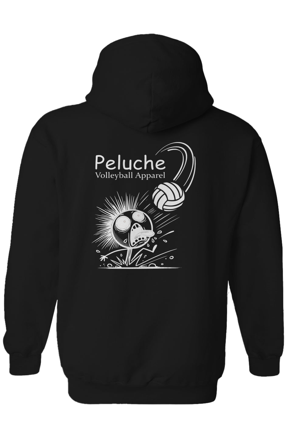 Gildan Heavy Blend Hoodie Speedy Delivery blk whi