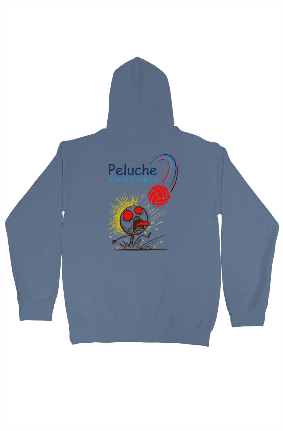 gildan pullover hoody indigo color