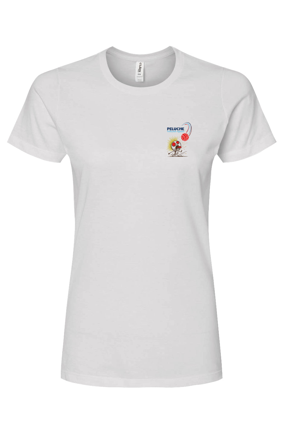 Women's Premium Cotton T-Shirt White/Color