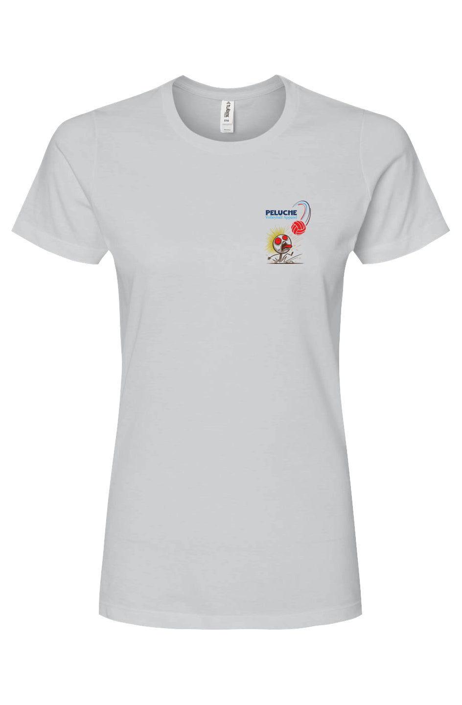Women's Premium Cotton T-Shirt Silver LFI