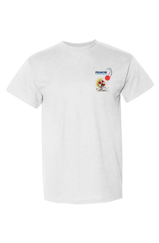 DryBlend&amp;#174; T-Shirt NBD white shirt blue logo