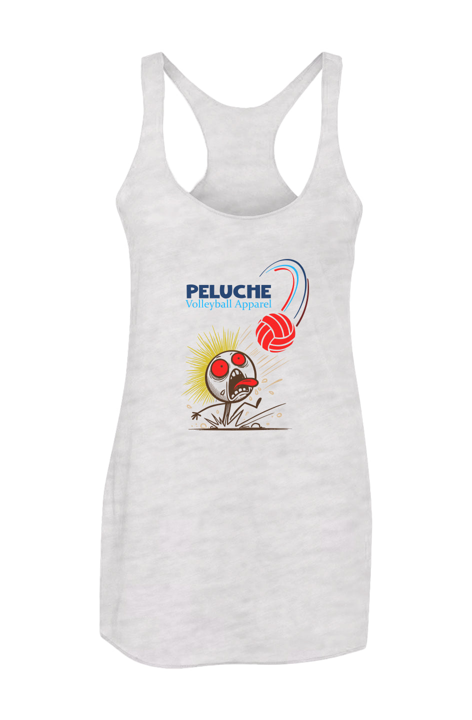 Women’s Triblend Racerback Tank Full front