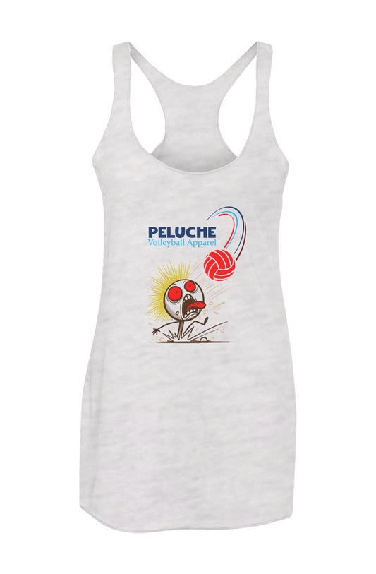 Women’s Triblend Racerback Tank Full front